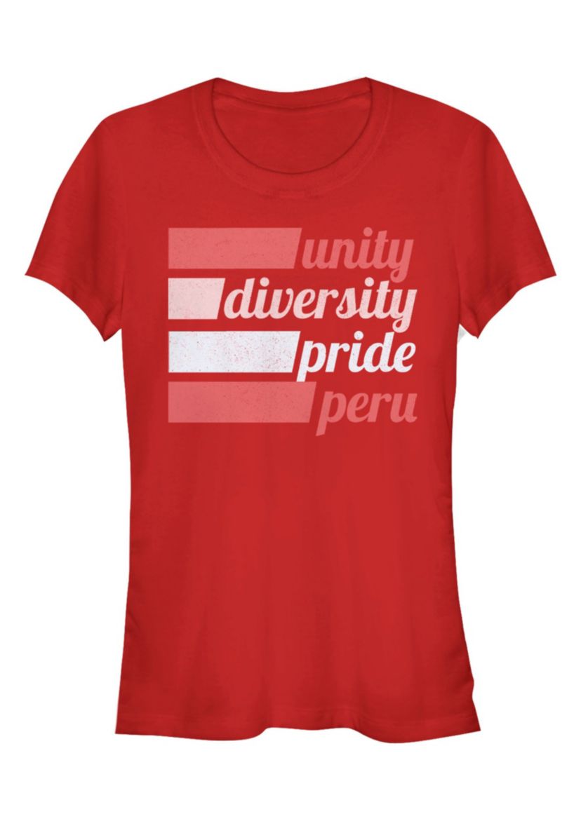 Peru Unity Graphic T-Shirt