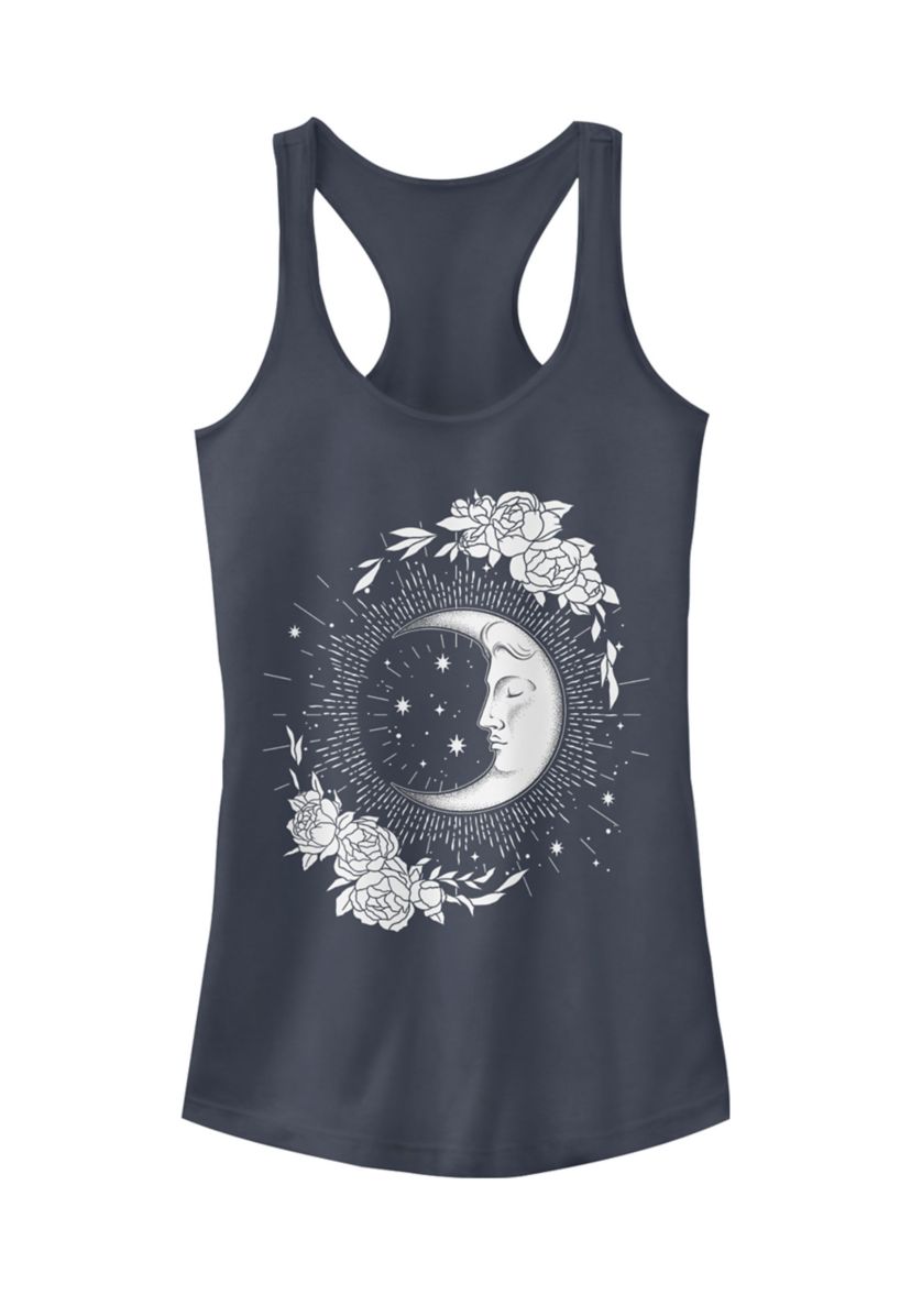 Moon and Flowers