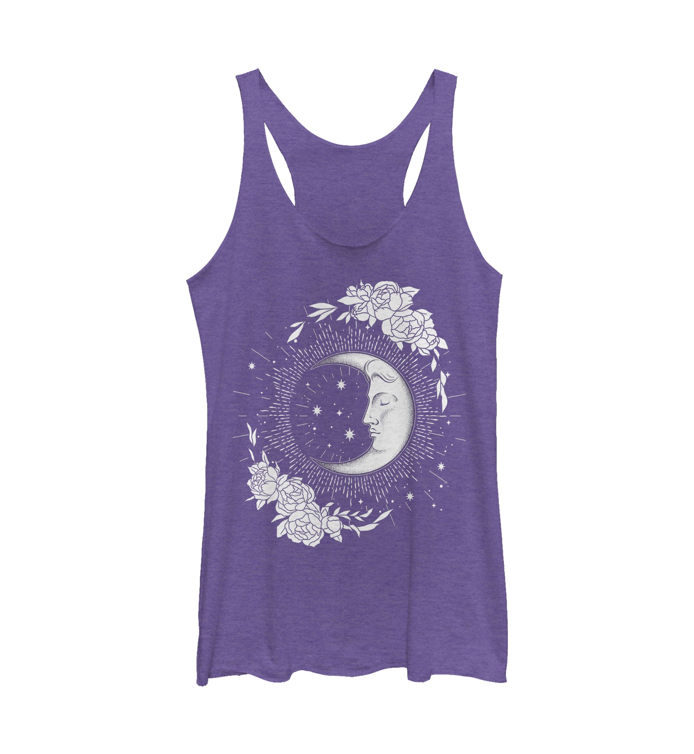 Moon and Flowers