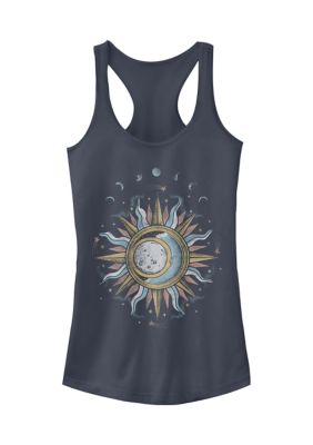 Tom and Jerry Women's SUN MOON MYSTIC Graphic Tank Top