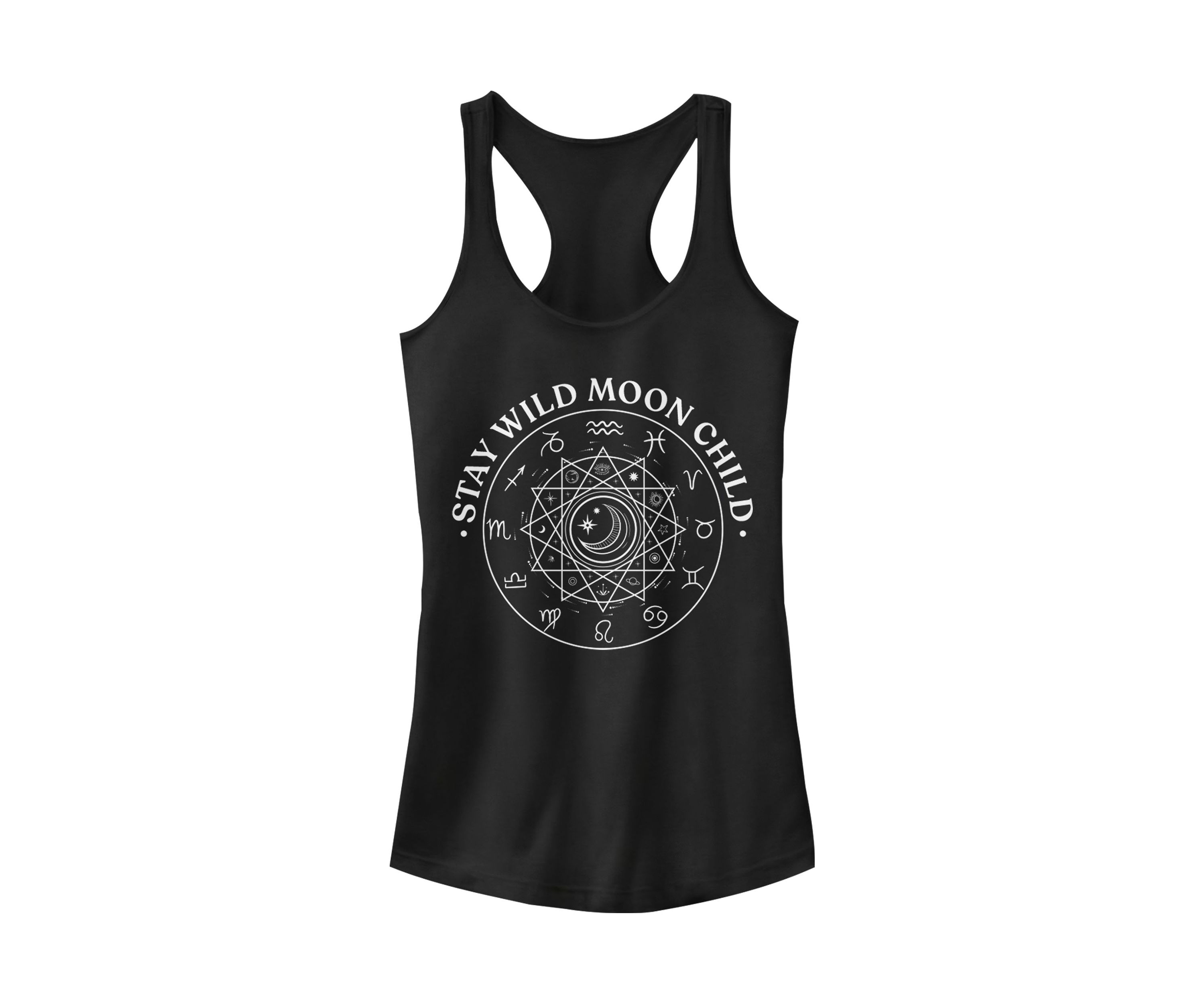STAY WILD MOON CHILD Graphic Tank