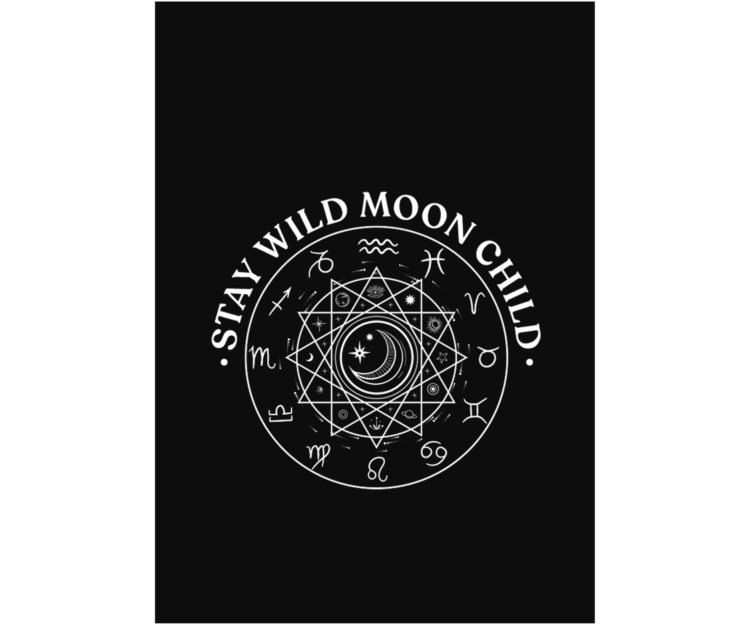 STAY WILD MOON CHILD Graphic Tank
