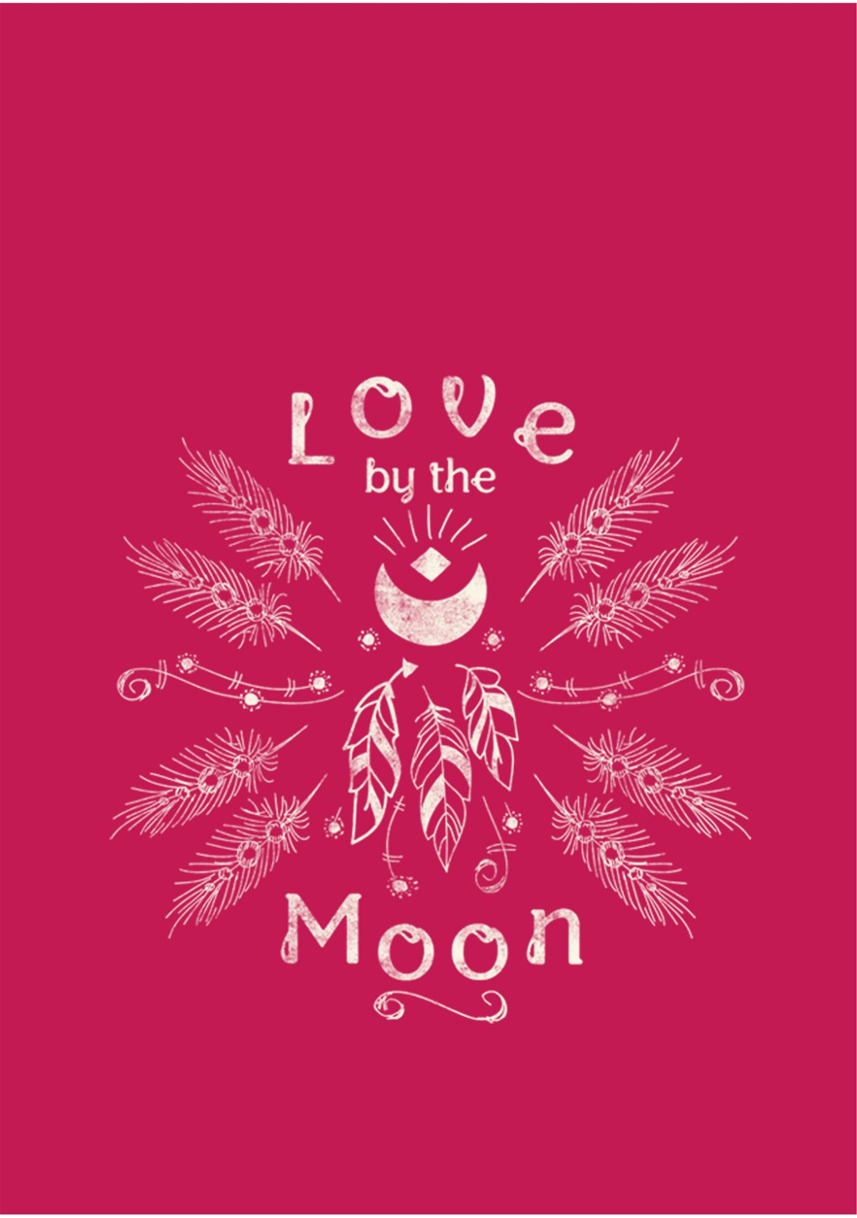 Love By The Moon Graphic Tank
