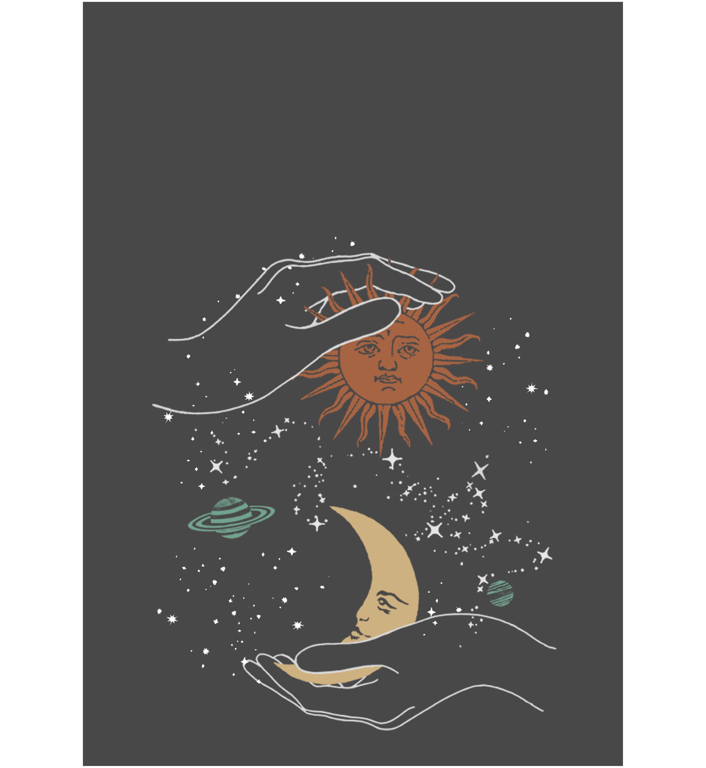 SUN AND MOON Graphic Tank
