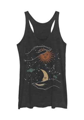 Tom and Jerry Women's SUN AND MOON, Black, XXL