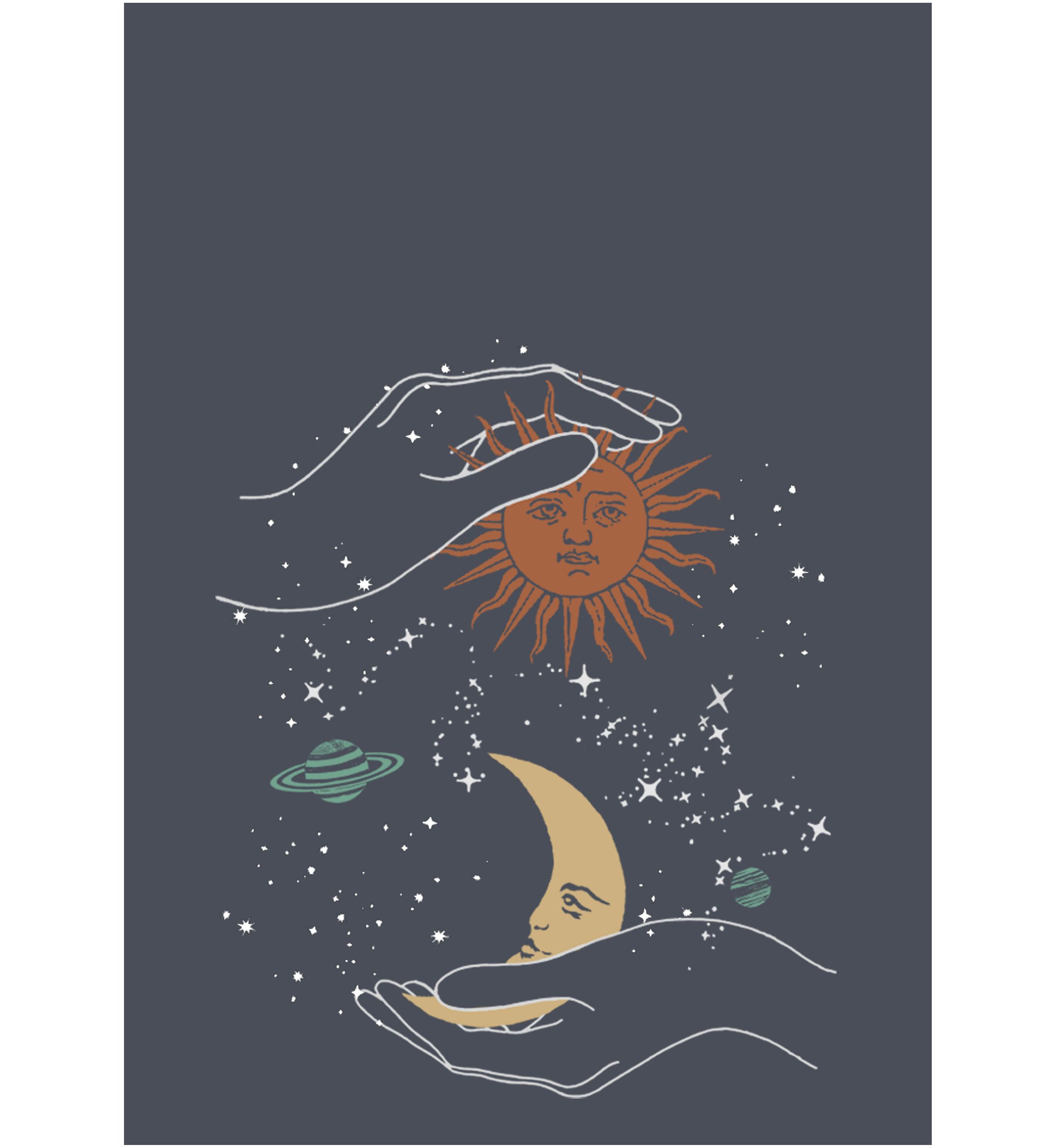 SUN AND MOON Graphic Tank