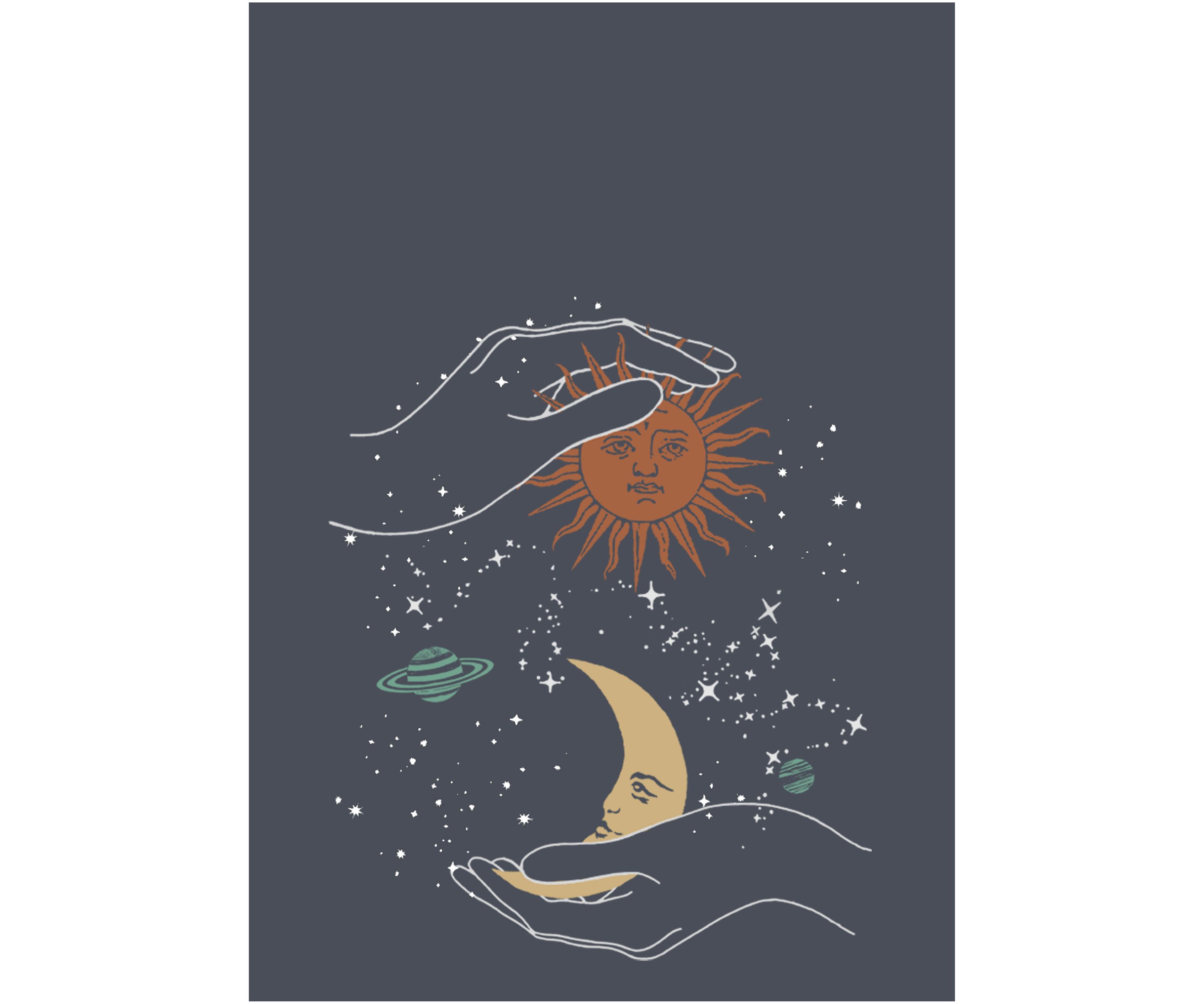 SUN AND MOON Graphic Tank