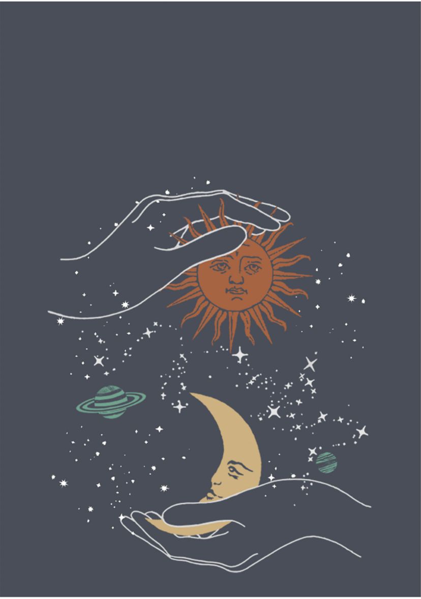 SUN AND MOON Graphic Tank