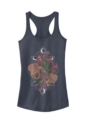 Tom and Jerry Women's Geometric Floral Graphic Tank Top