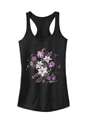 Tom and Jerry Women's Floral Moon Graphic Tank Top