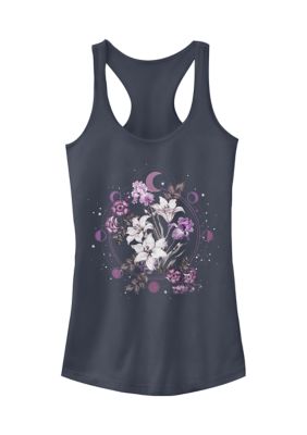 Tom and Jerry Women's Floral Moon Graphic Tank Top
