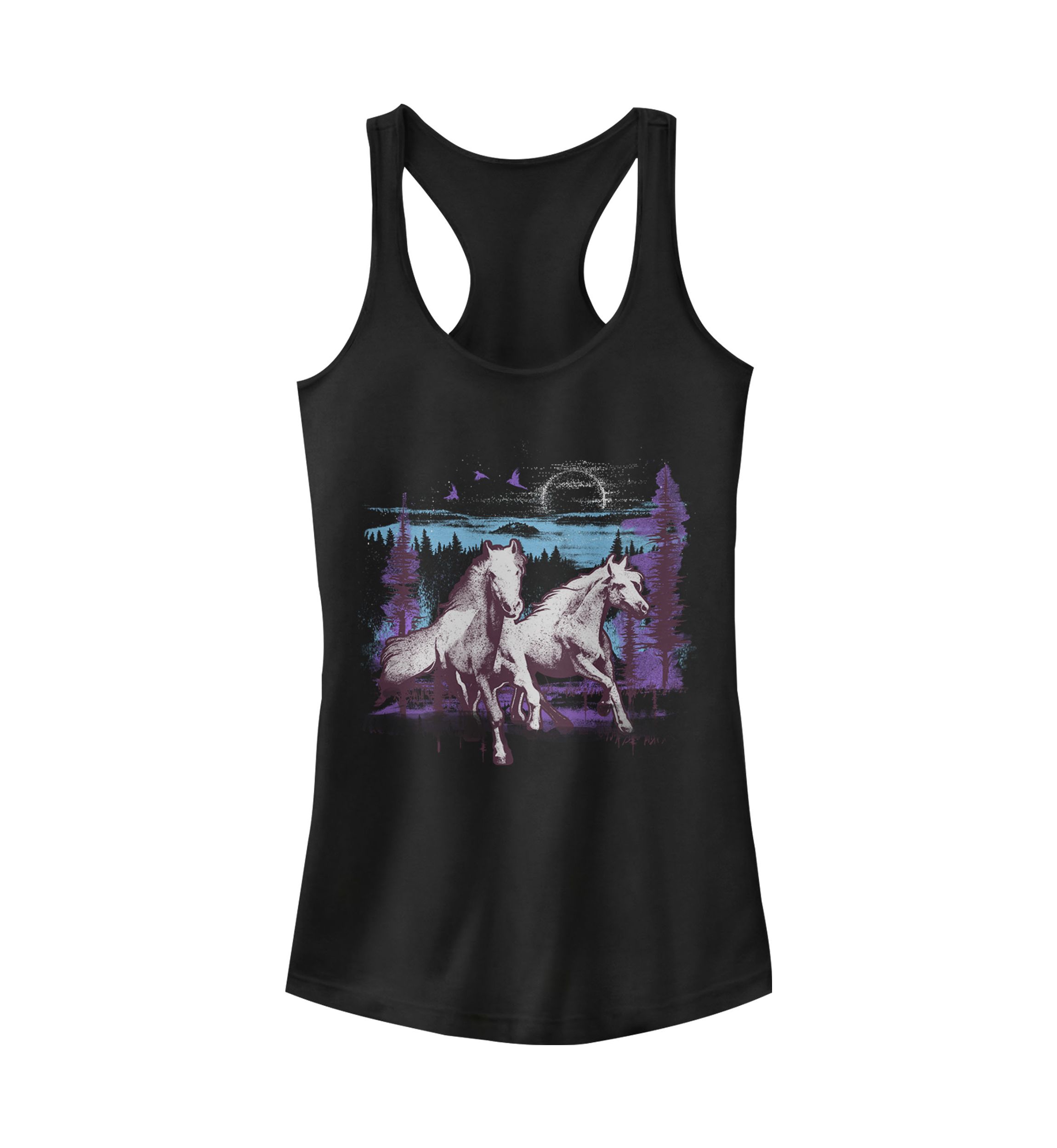 Moon Run Graphic Tank