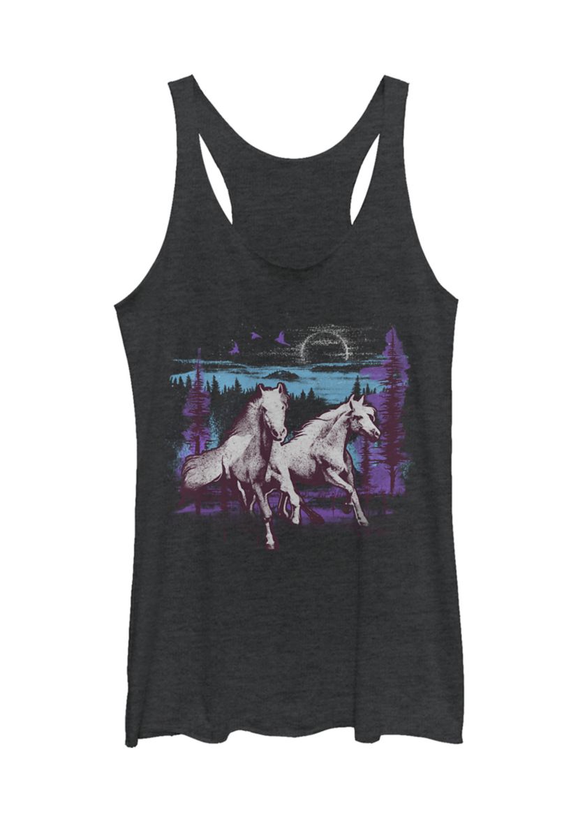 Moon Run Graphic Tank
