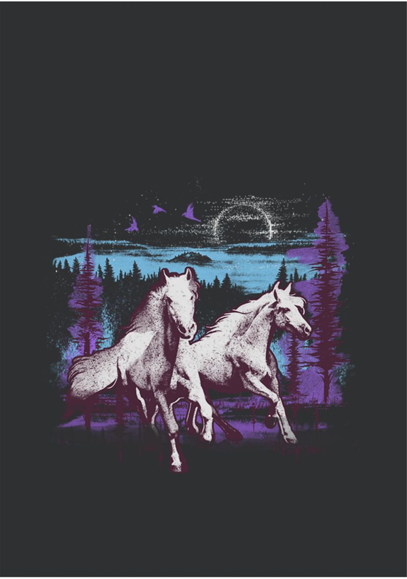 Moon Run Graphic Tank