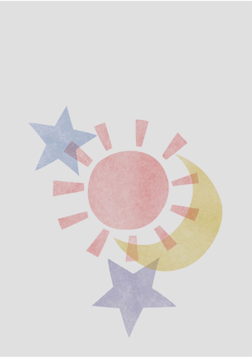 SUN MOON STAR Graphic Tank