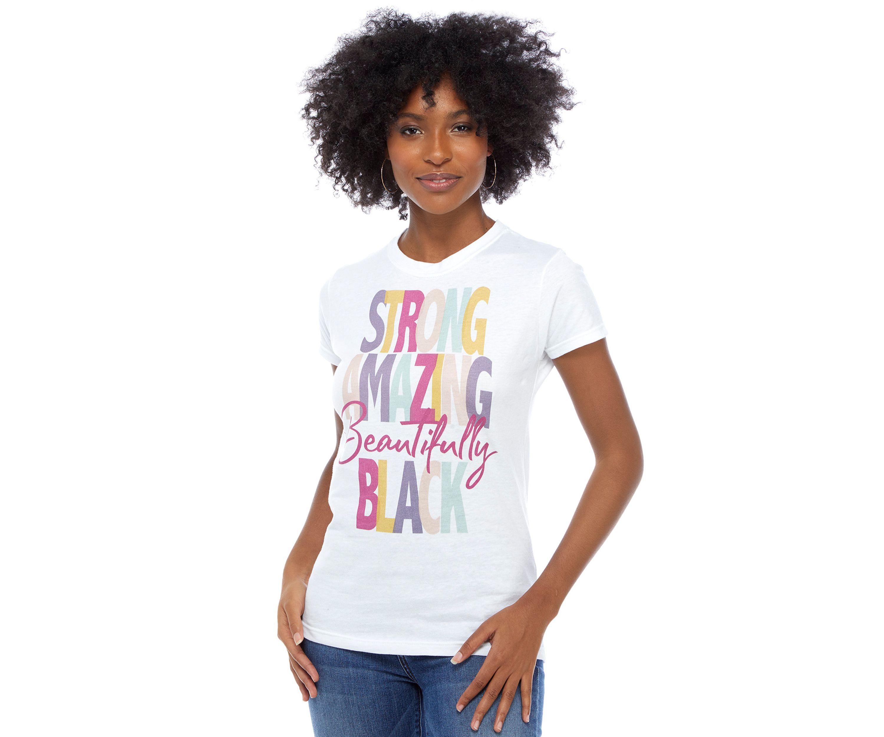 Juniors Beautifully Black T-Shirt