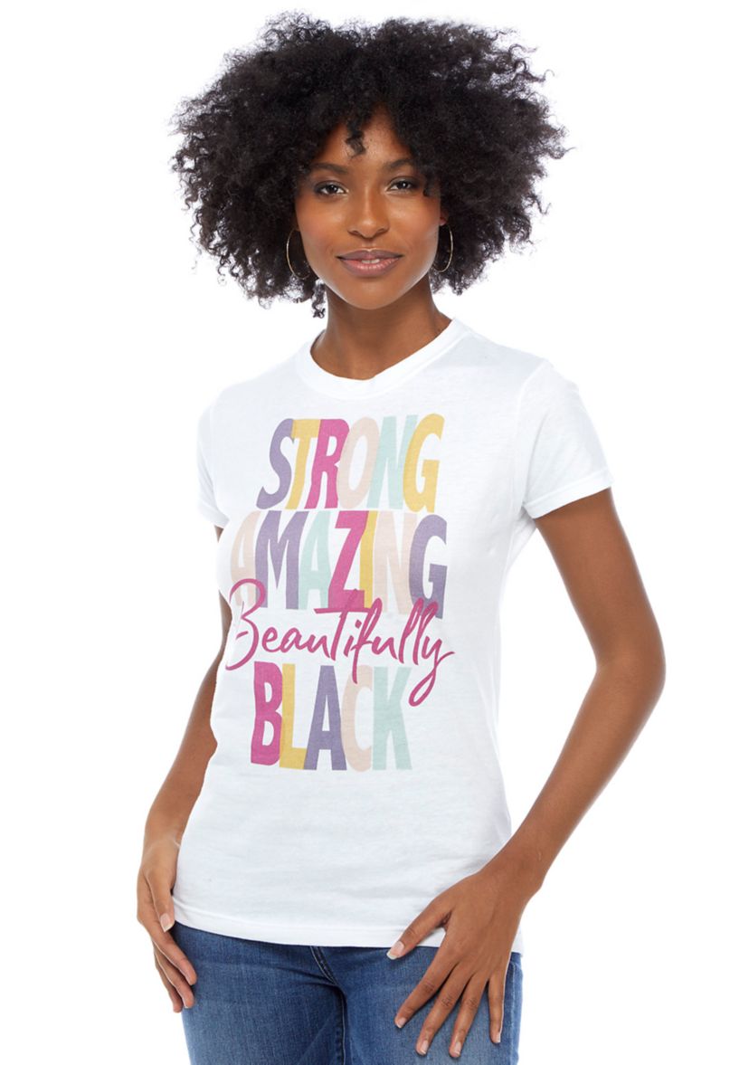 Juniors Beautifully Black T-Shirt