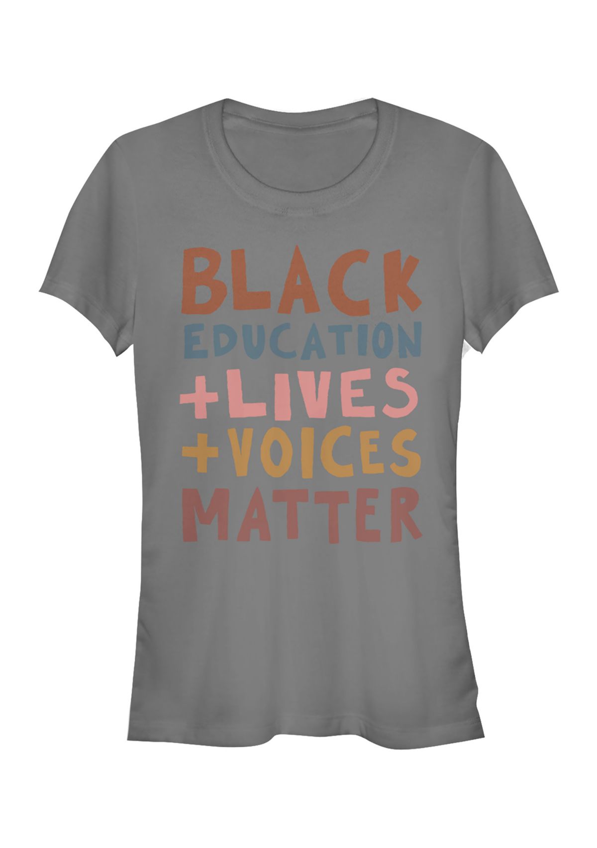 Juniors Black Lives Graphic T-Shirt