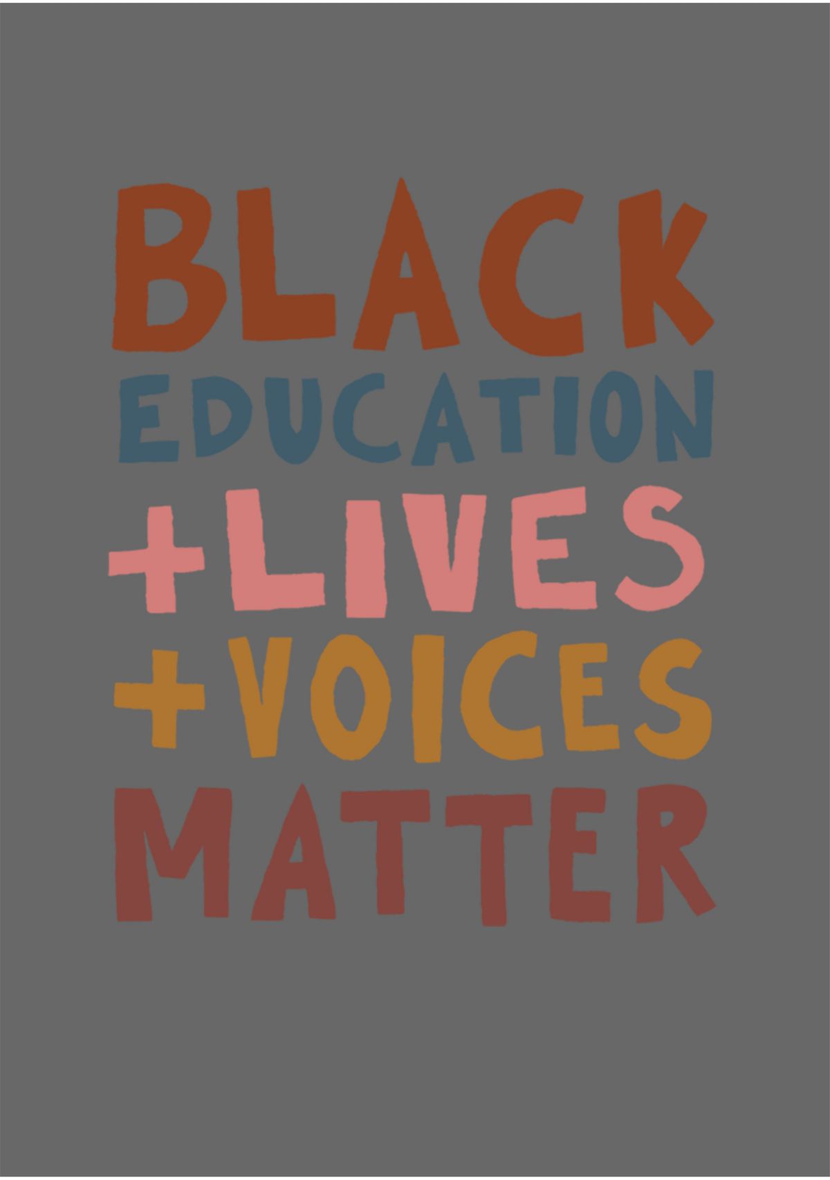 Juniors Black Lives Graphic T-Shirt
