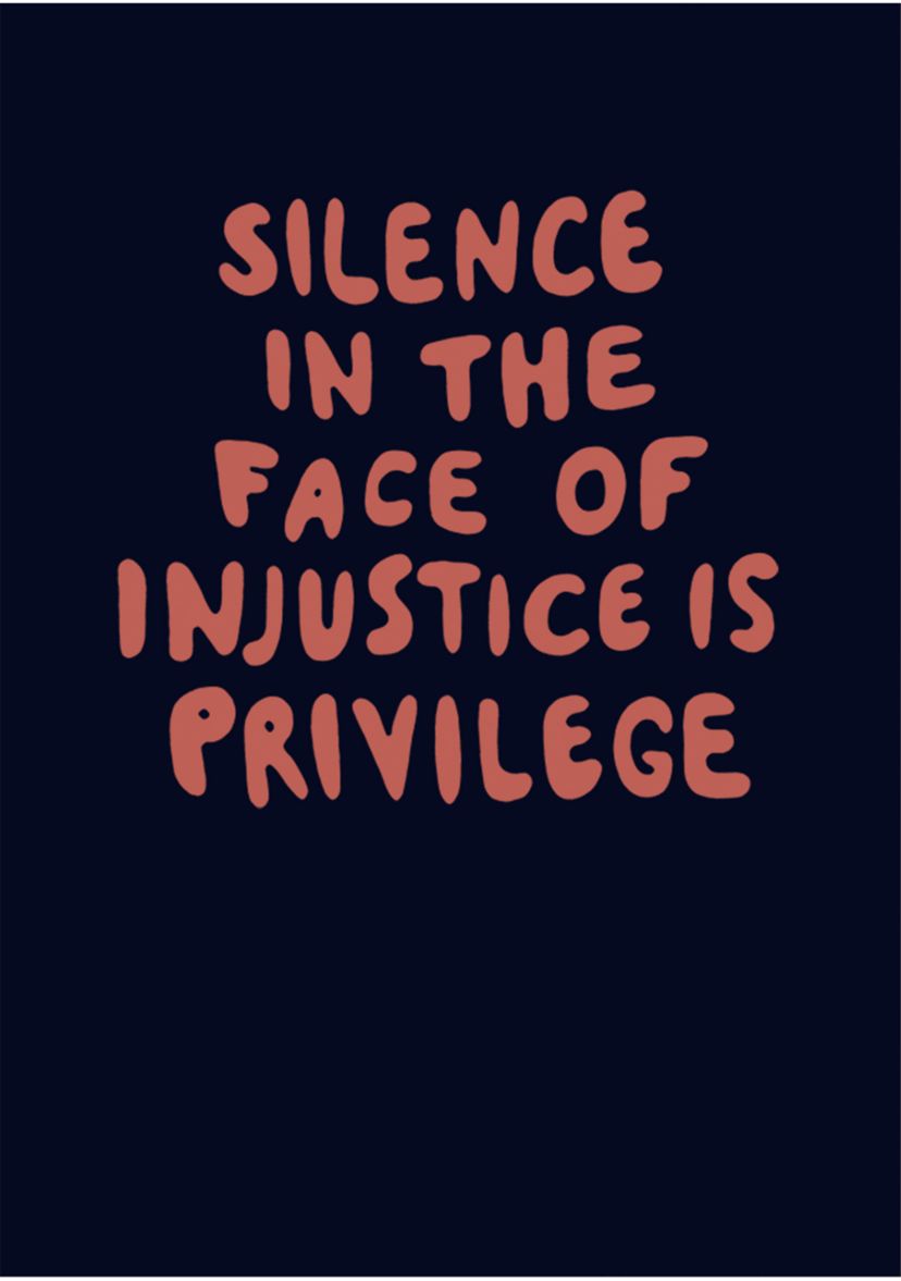 Juniors Silence Is Privilege T-Shirt