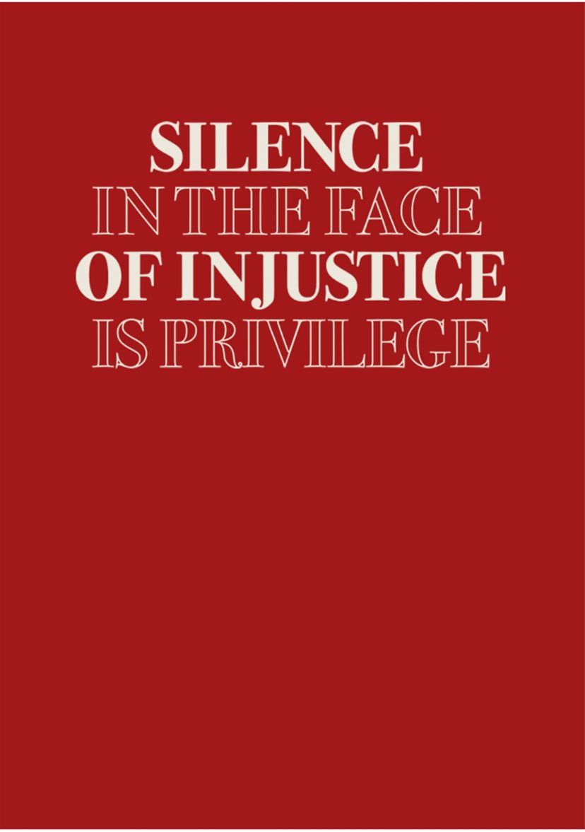Juniors Silence Is Privilege T-Shirt
