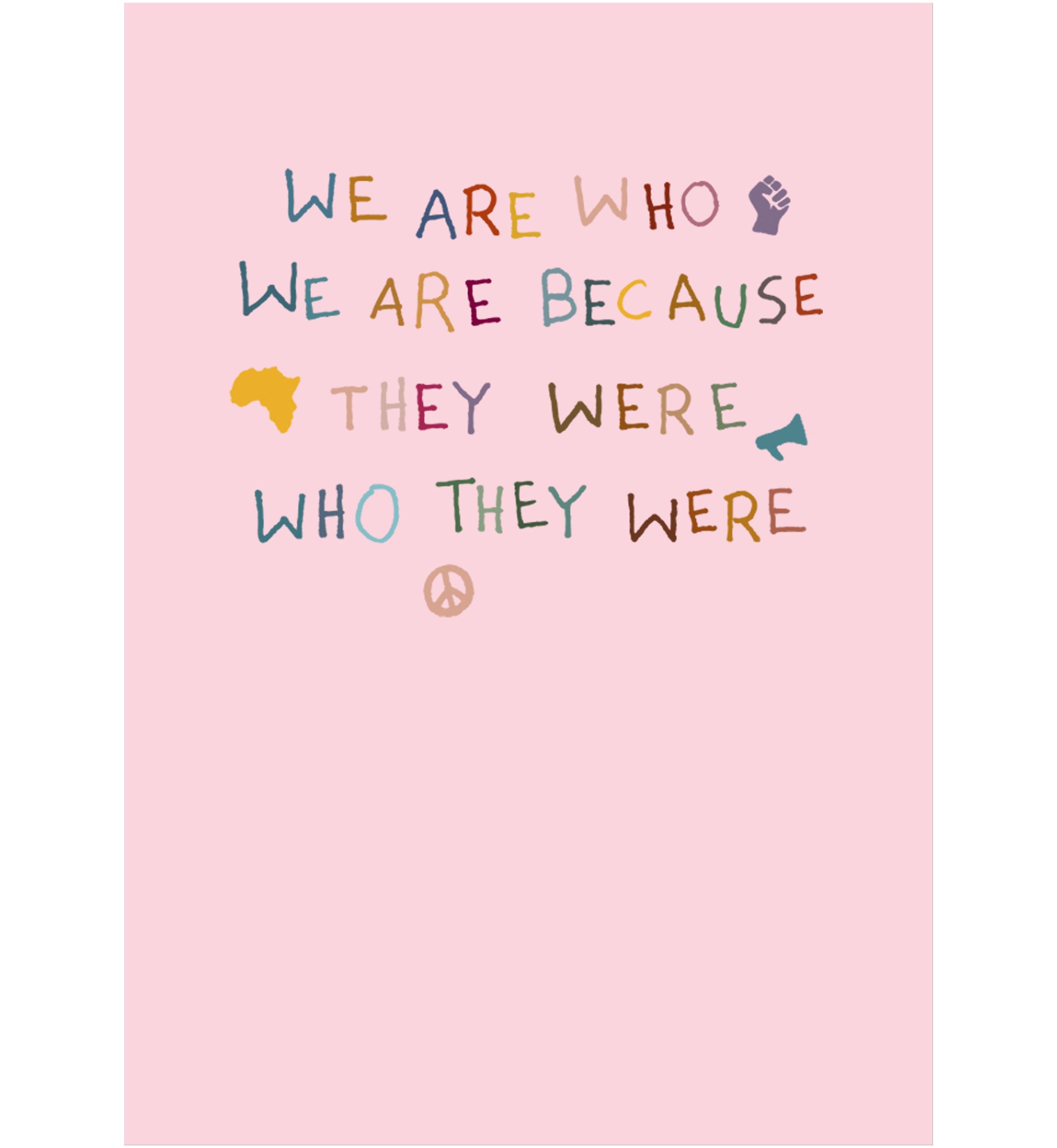 Juniors Who We Are T-Shirt