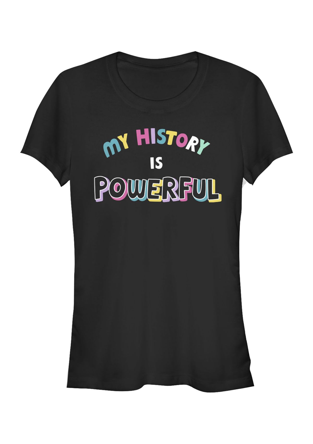 Juniors Powerful History T-Shirt