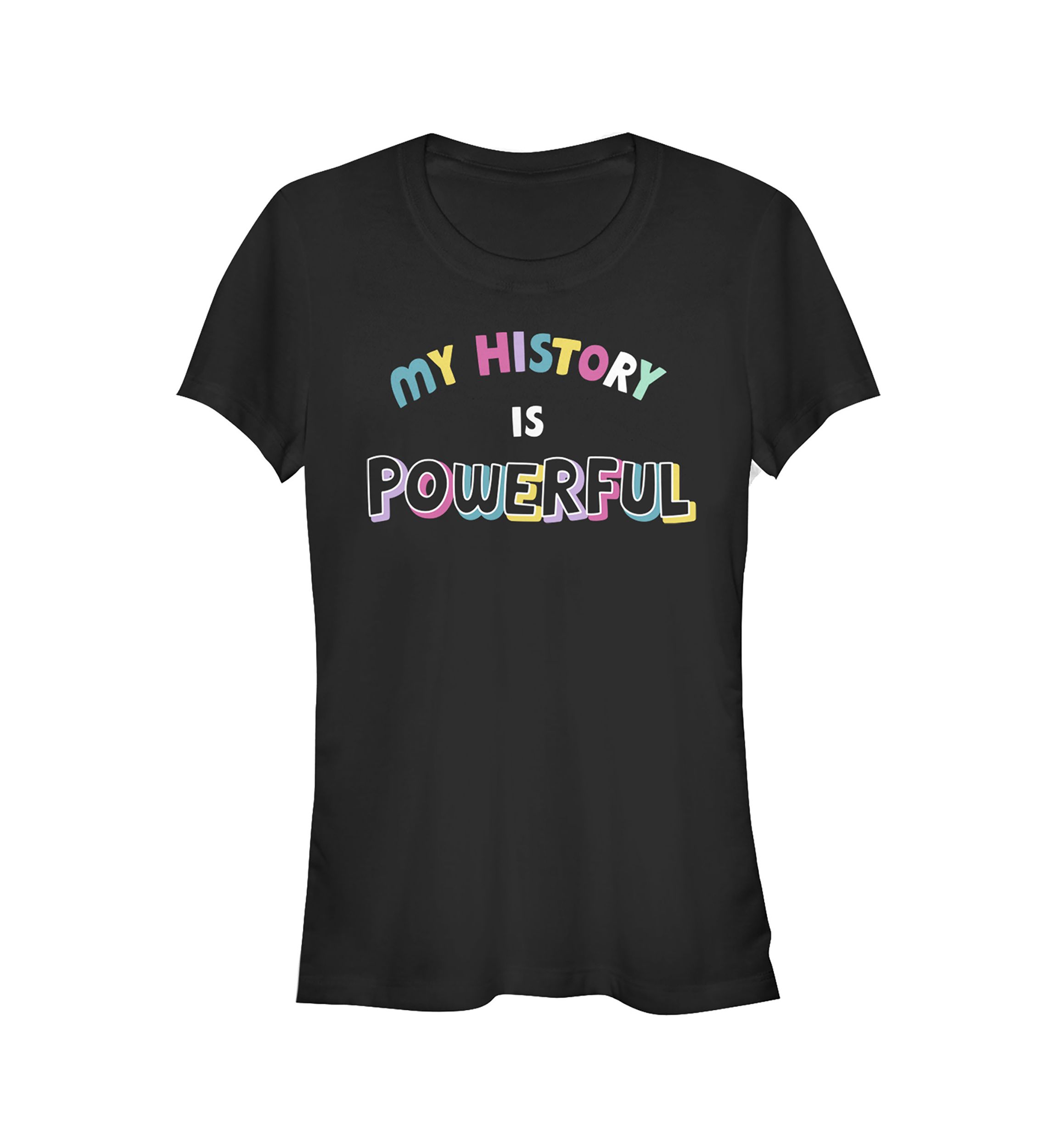 Juniors Powerful History T-Shirt