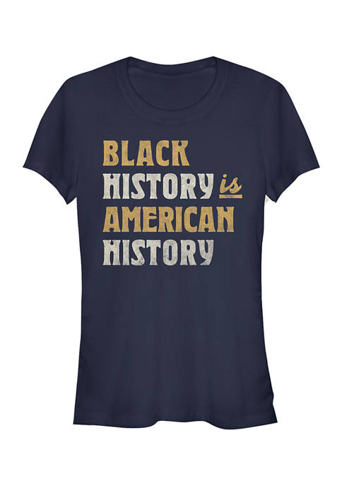 V-Line Juniors Black History T-Shirt