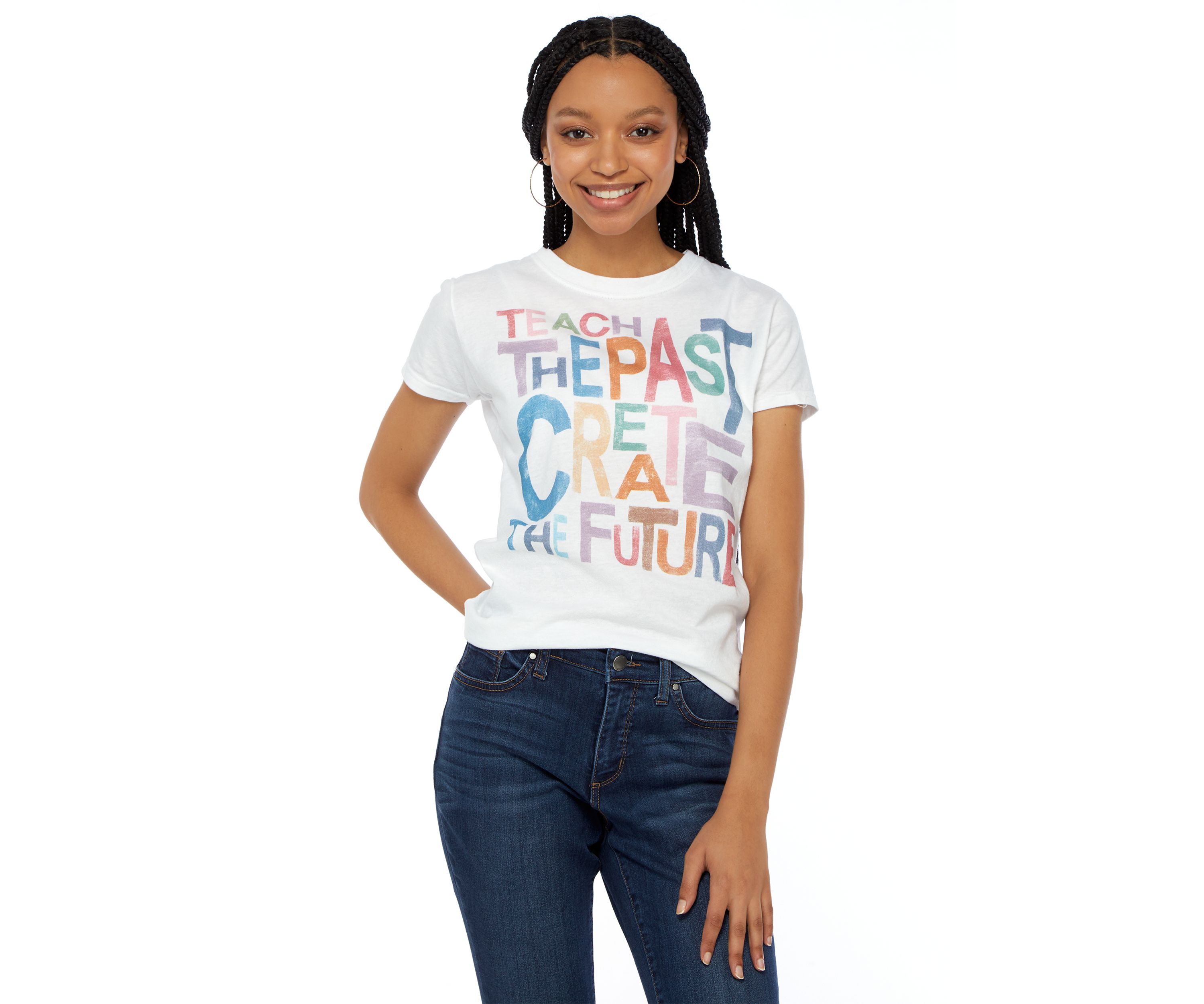 Juniors The Future Graphic T-Shirt 