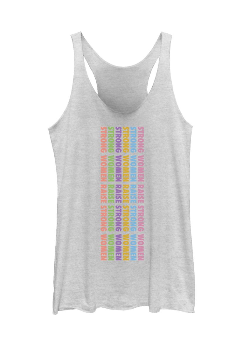 Juniors Strong Women Graphic Tank