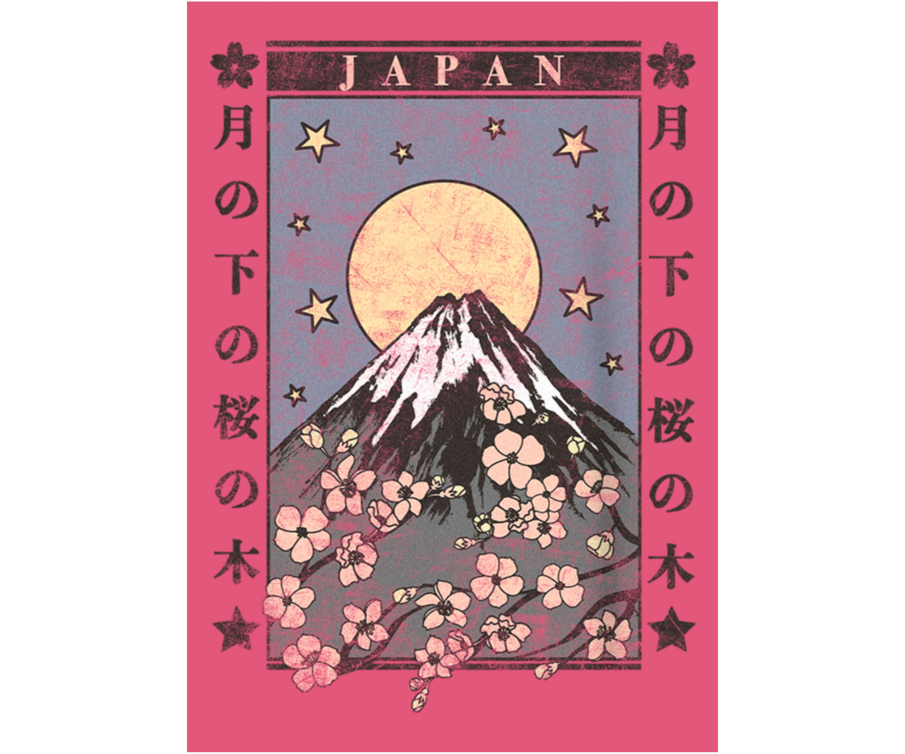 Cherry Blossom Moon Graphic Tank