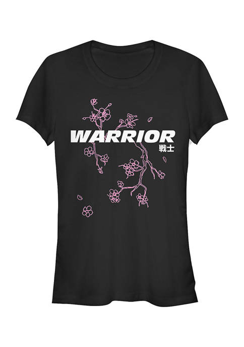 Fifth Sun V-Line Warrior Blossom Graphic T-Shirt