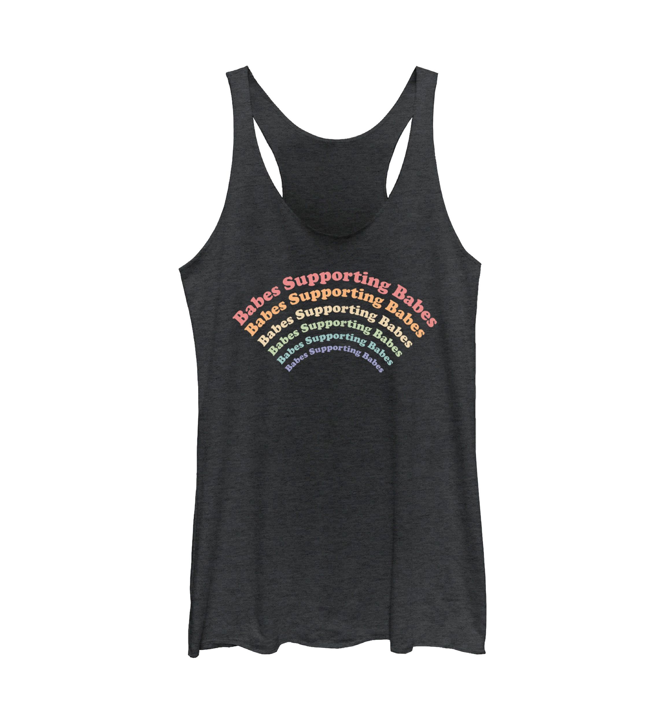 Support Rainbow Two Graphic Tank