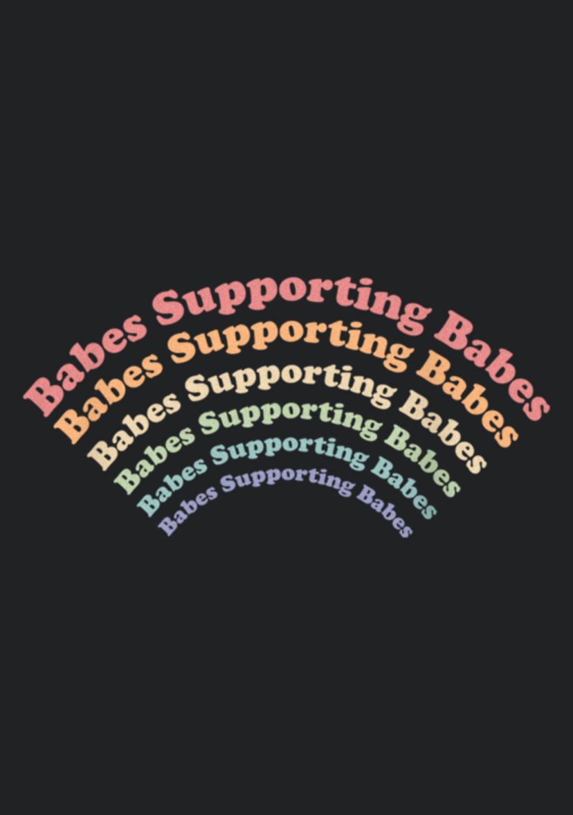 Support Rainbow Two Graphic Tank