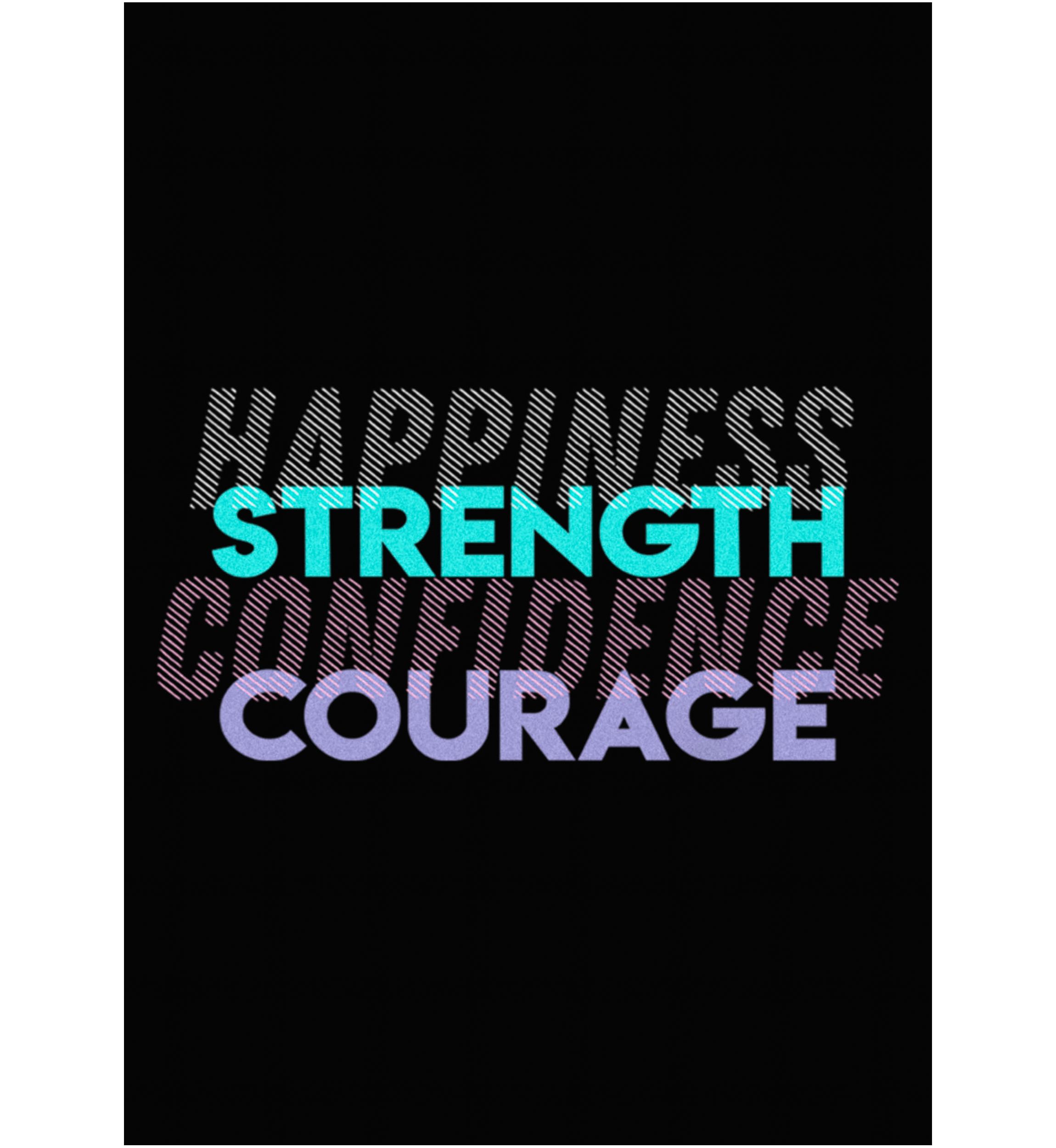 Strength Confidence Graphic Tank