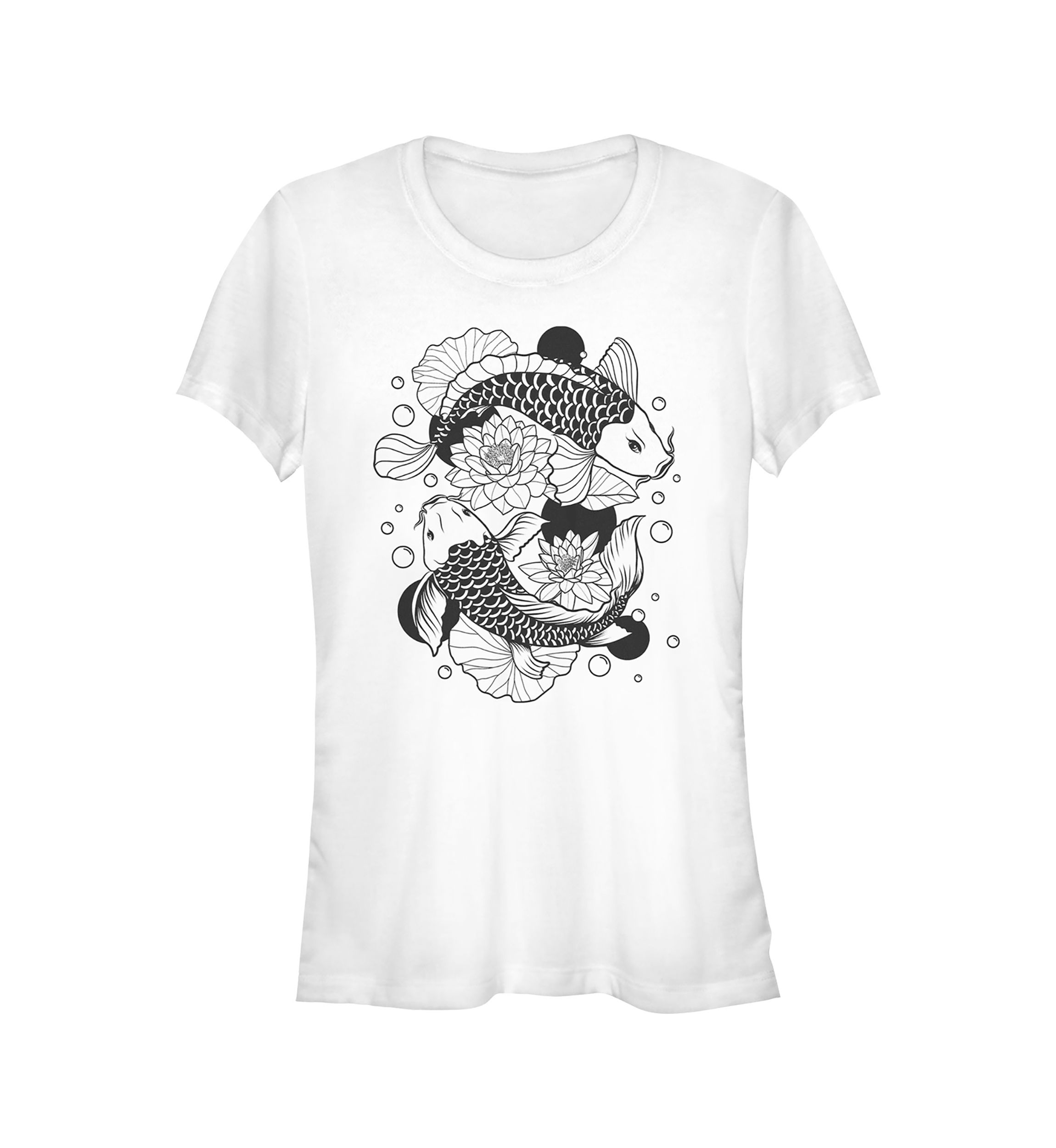 Koi Fishes Graphic T-Shirt