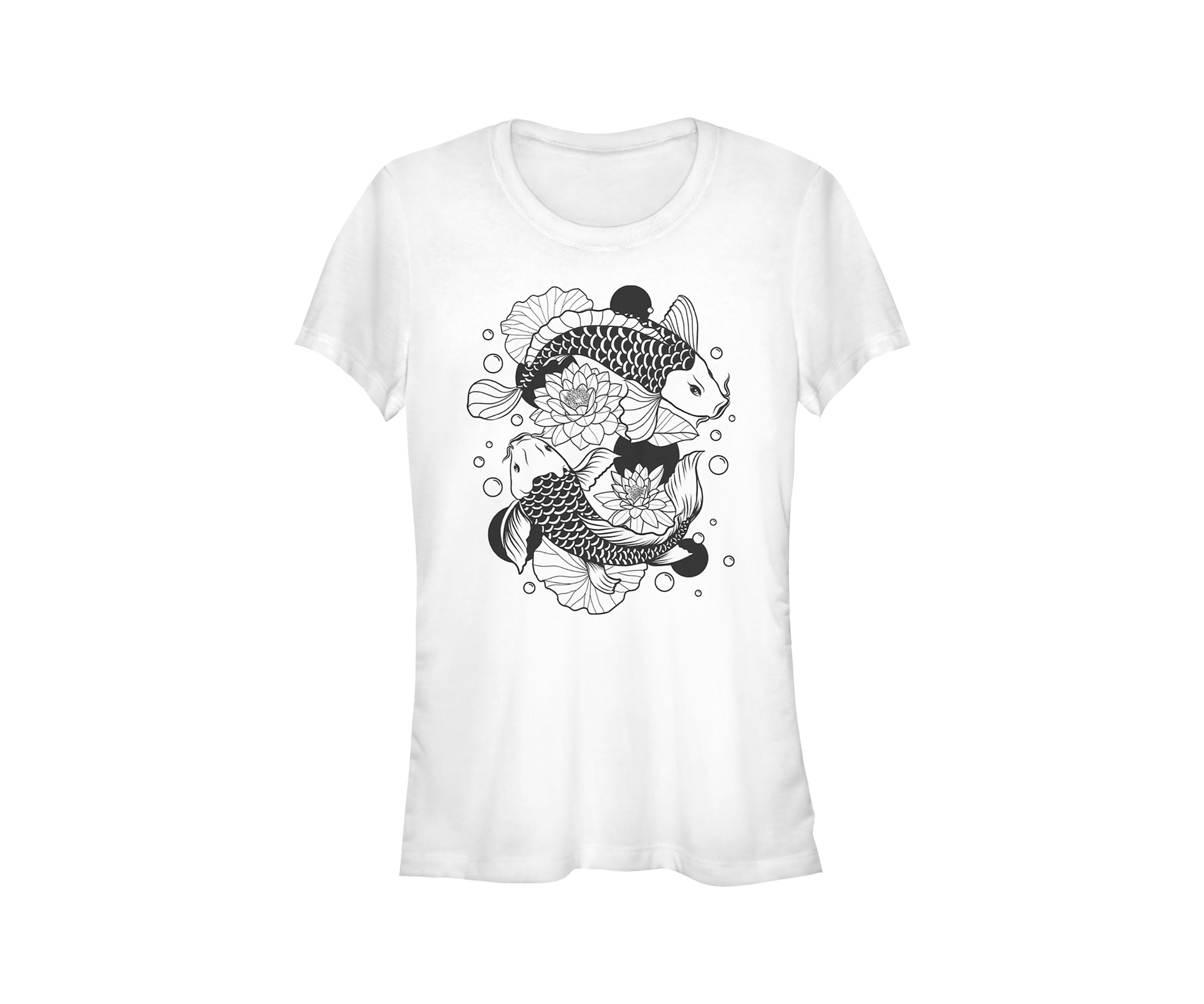 Koi Fishes Graphic T-Shirt