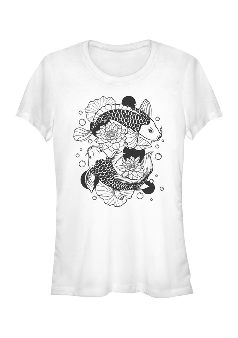 Koi Fishes Graphic T-Shirt