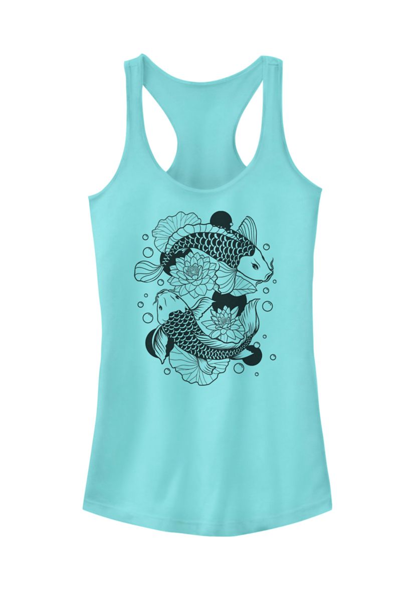 Koi Fishes Graphic Tank