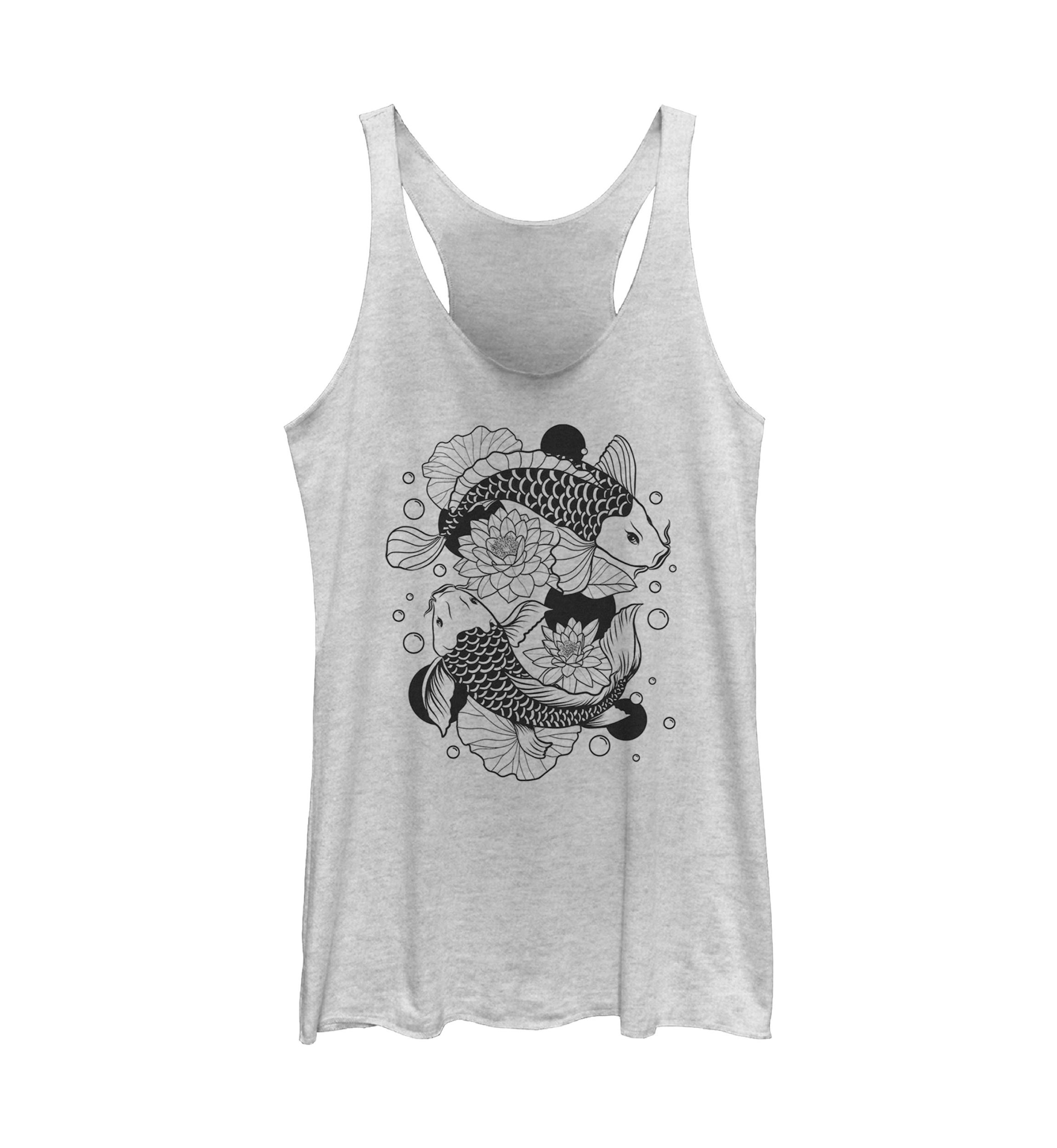 Koi Fishes Graphic Tank