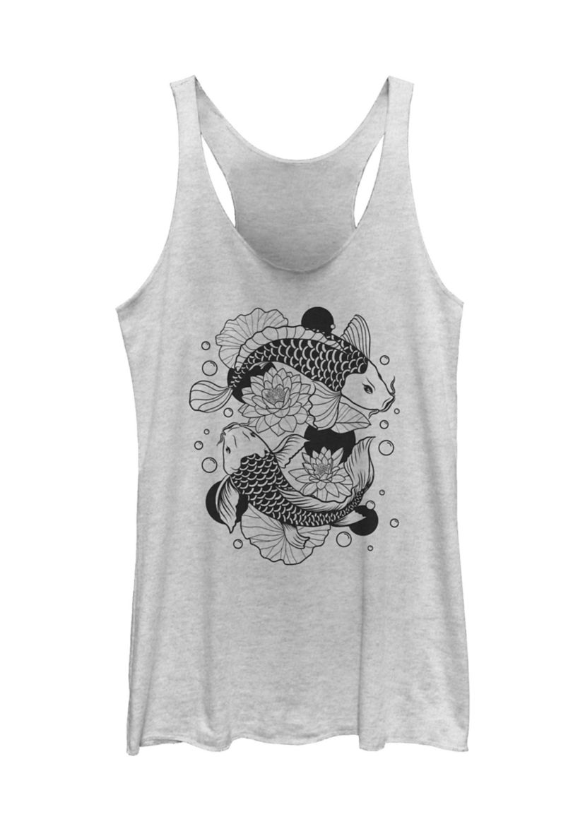 Koi Fishes Graphic Tank