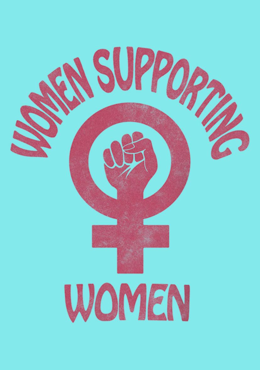 Woman Support Graphic Tank
