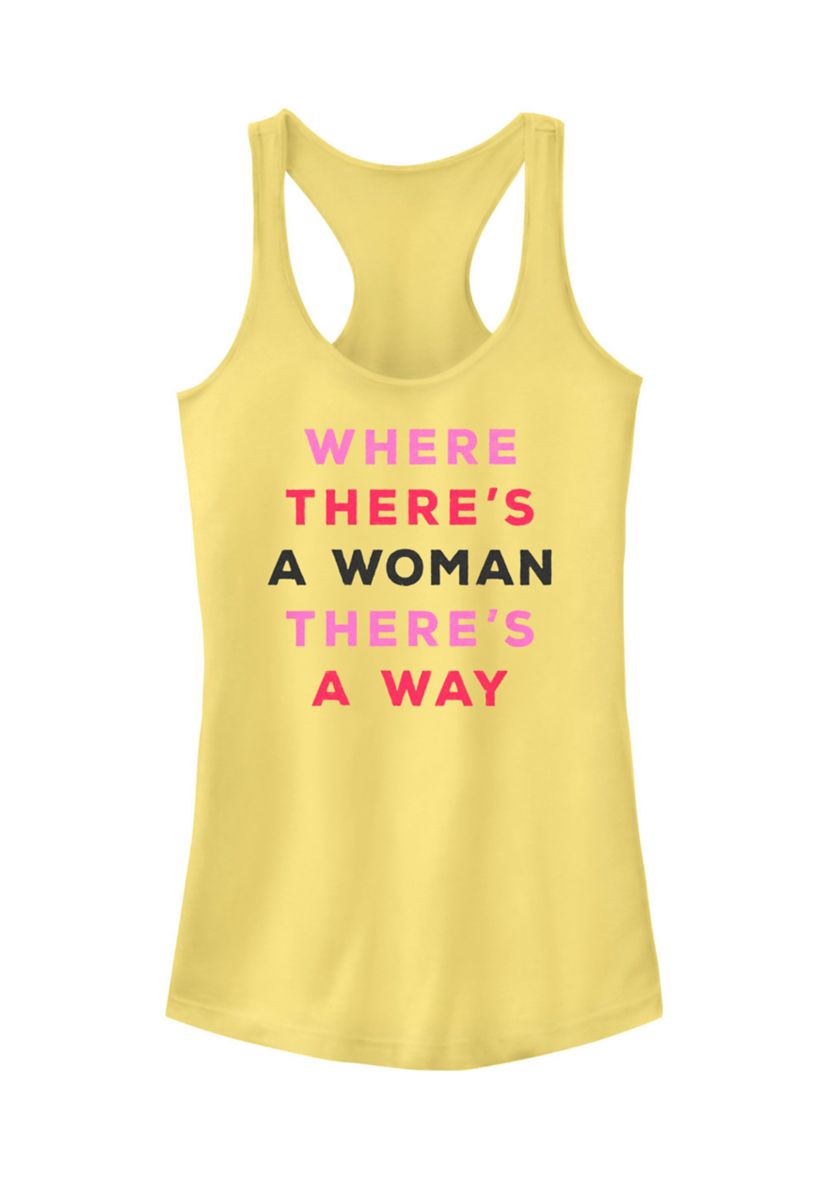 Where Theres A Woman Graphic Tank