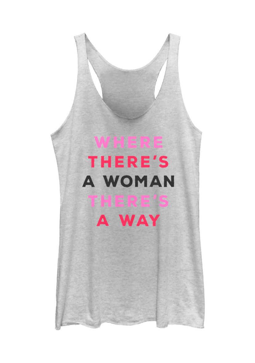 Where Theres A Woman Graphic Tank