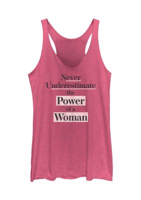 V-Line Women's Power Of A Woman Graphic Tank Top, Pink, XSmall