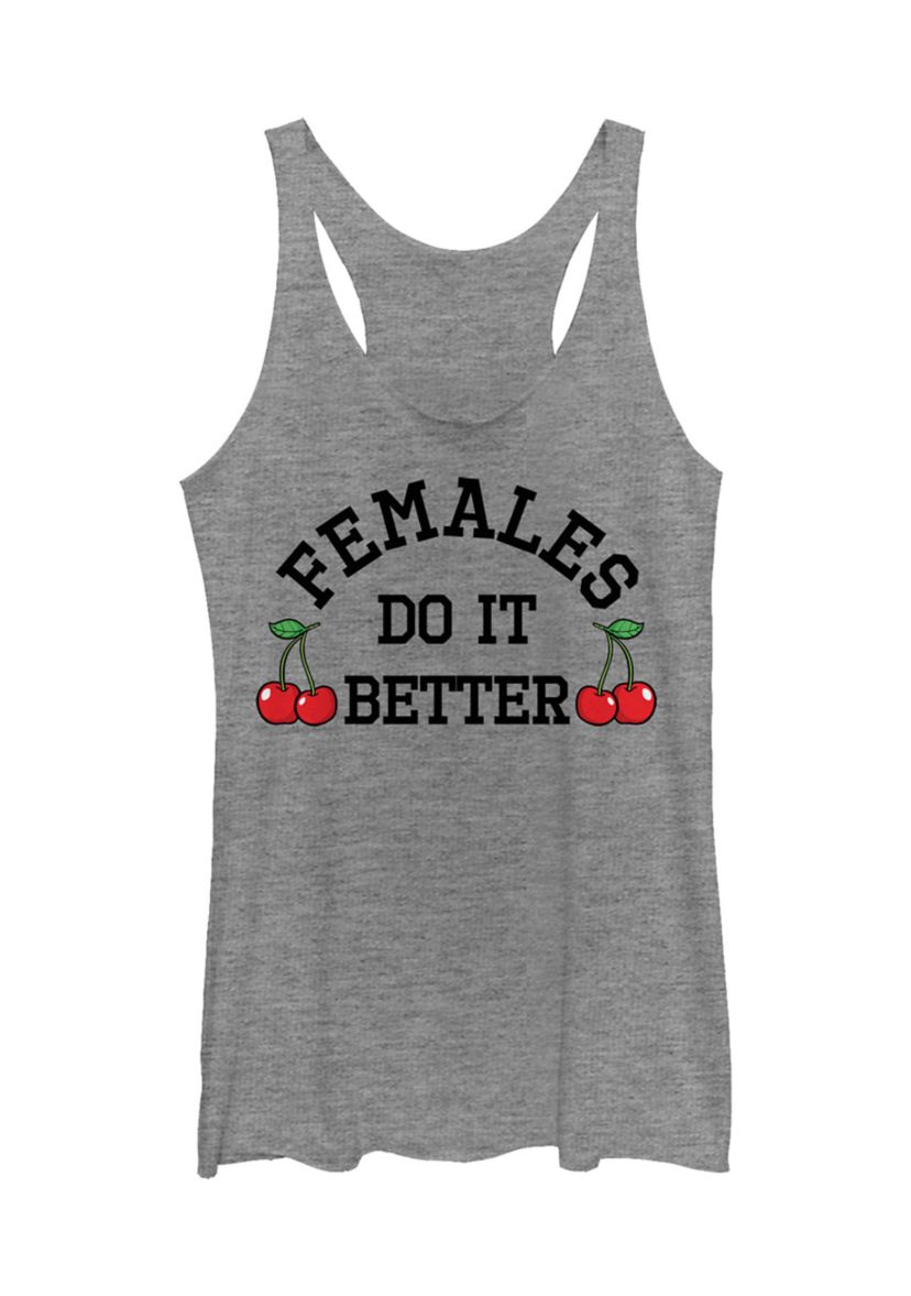 Fem Cherry Graphic Tank