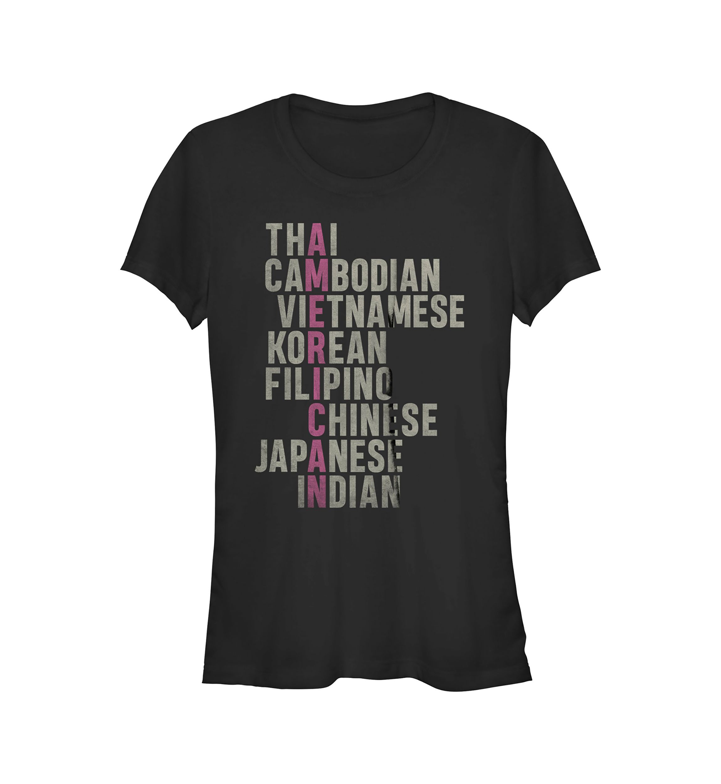Asian Americans Graphic T-Shirt
