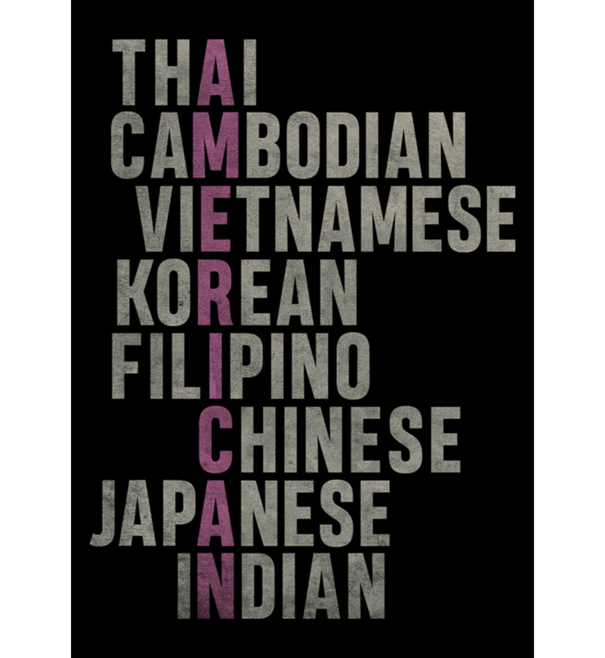 Asian Americans Graphic T-Shirt