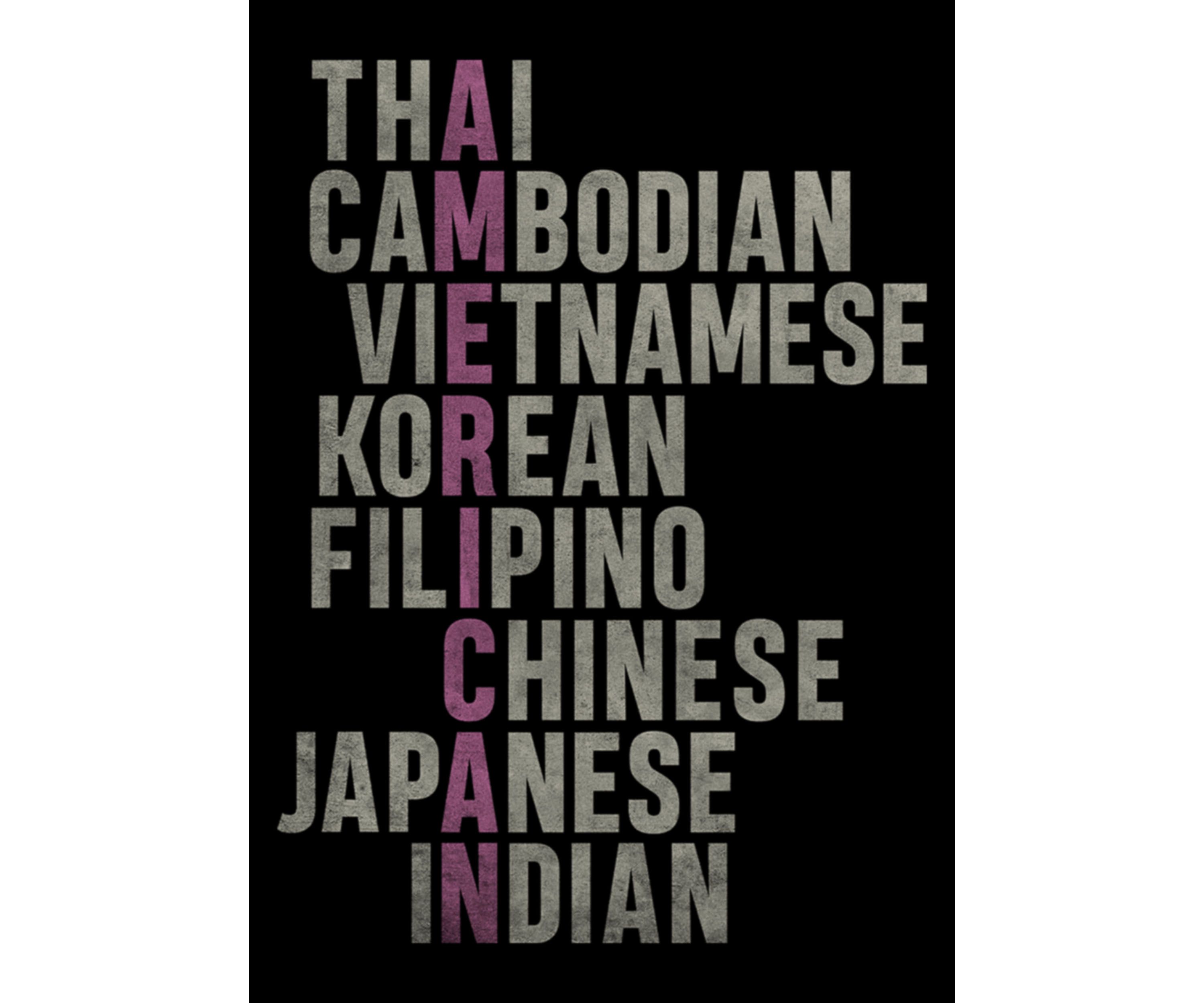 Asian Americans Graphic T-Shirt